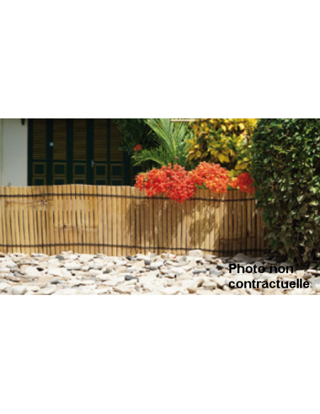 Bordure bambou en rouleau JANY H30x200 cm