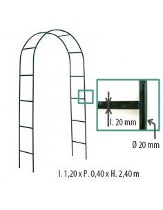 Arche double JANY 120x40xH240 cm