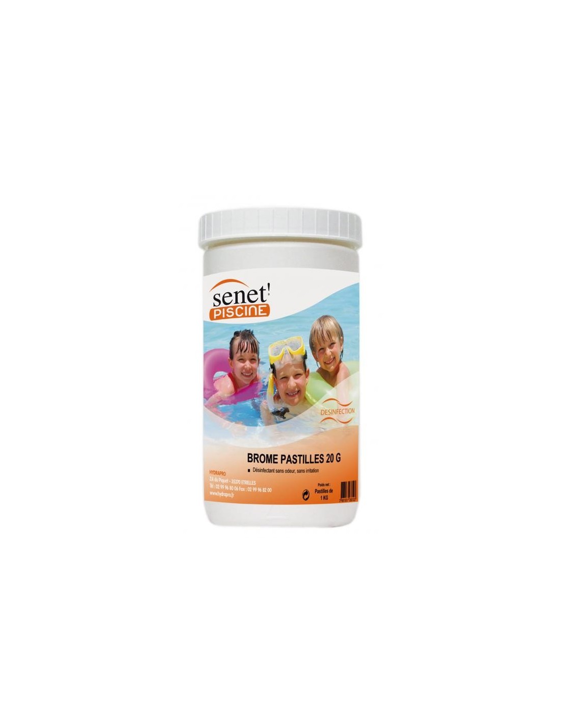 Brome pastille 20 gr pour spa pot de 1 kg piscine. Brome pastille 20 gr pour spa pot de 1 kg piscine.