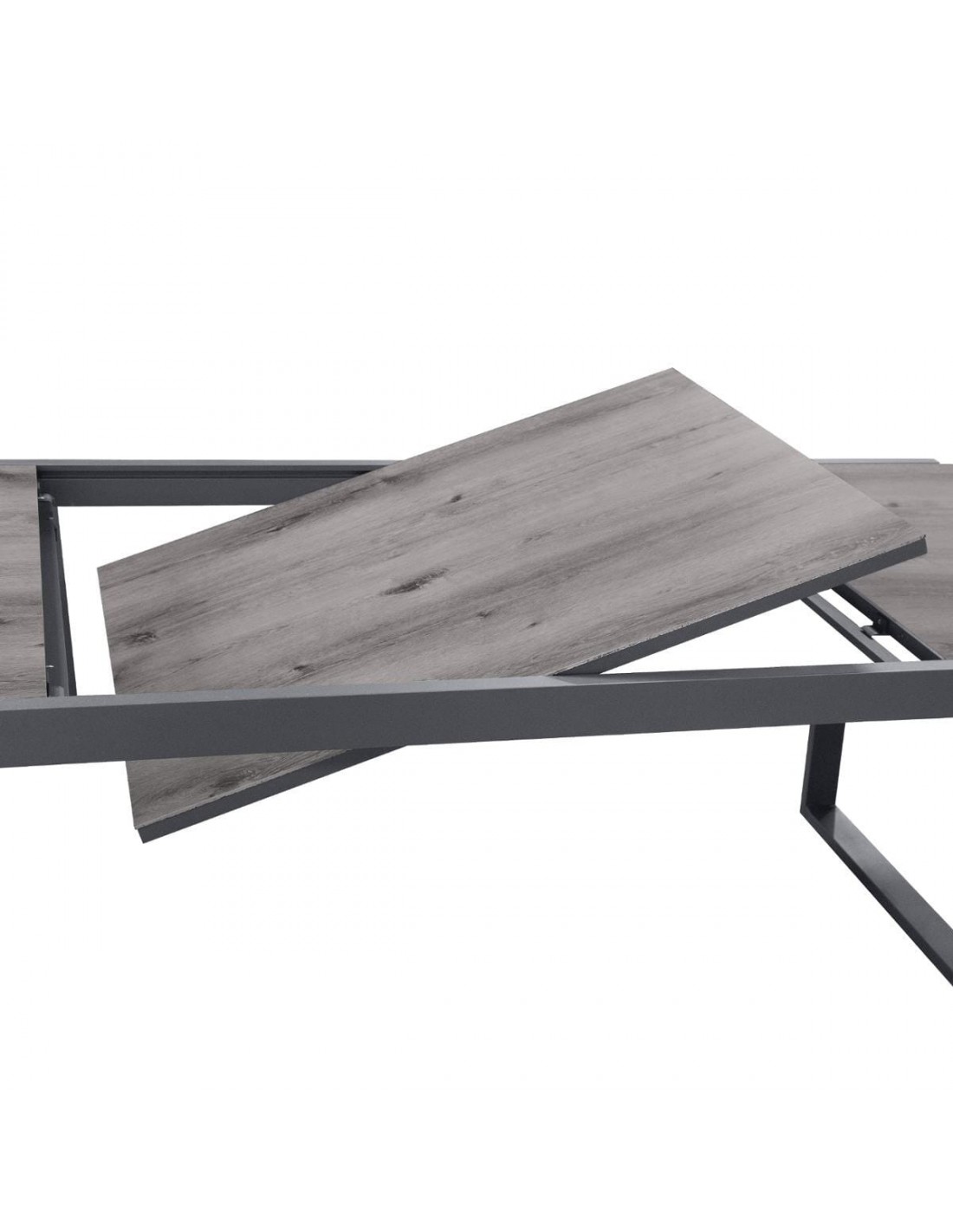 Table de Jardin Unione Graphite 12 personnes Aluminium Hespéride