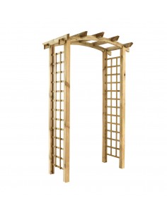 Pergola KIWANO en arc 135xH220xP75 cm traitée autoclave