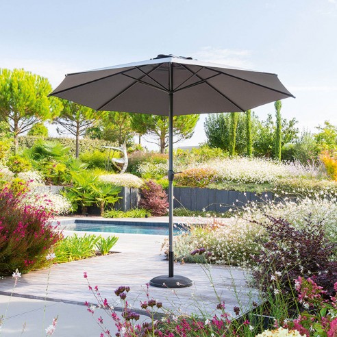 Pied de parasol carré 20kg noir - Parasol et pied de parasol - Mobilier de  jardin - Jardin et Plein air