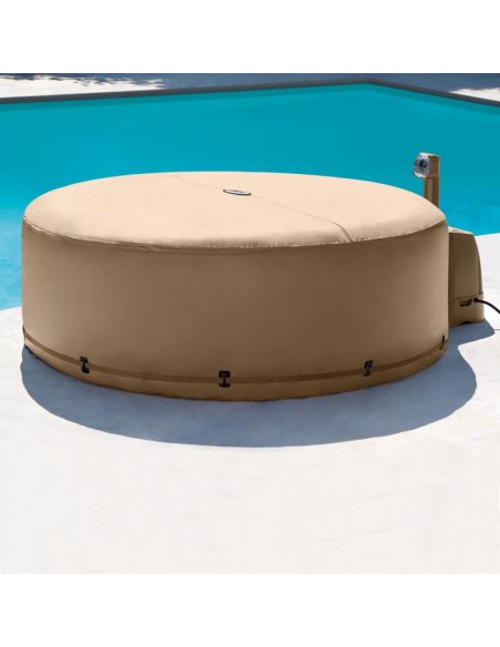 Spa gonflable rond bulles Sahara 4 personnes - Intex