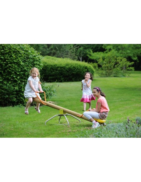Trébuchet KIKOU rotatif en bois pour enfants 3/10 ans