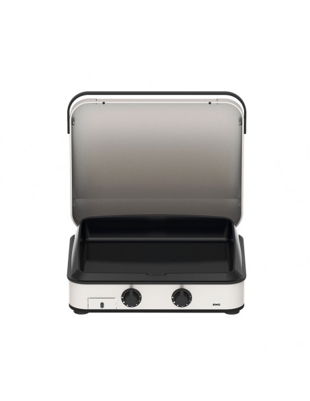 Plancha Enosign 65 inox avec capot de protection
