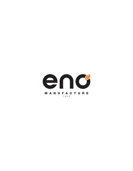 ENO - Plateau d'angle avec crédence pour modulo cuisine extérieure noir et inox