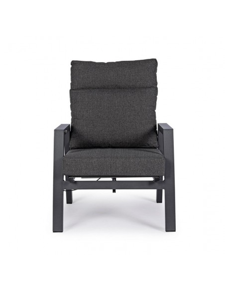 Fauteuil inclinable KLEDI - Anthracite - BIZZOTTO