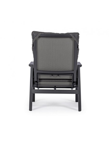 Fauteuil inclinable KLEDI - Anthracite - BIZZOTTO