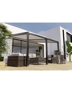 Achat Pergola adossée MELBOURNE 3 x 4 m - Aluminium