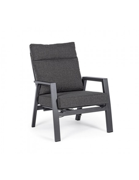 Fauteuil inclinable KLEDI - Anthracite - BIZZOTTO