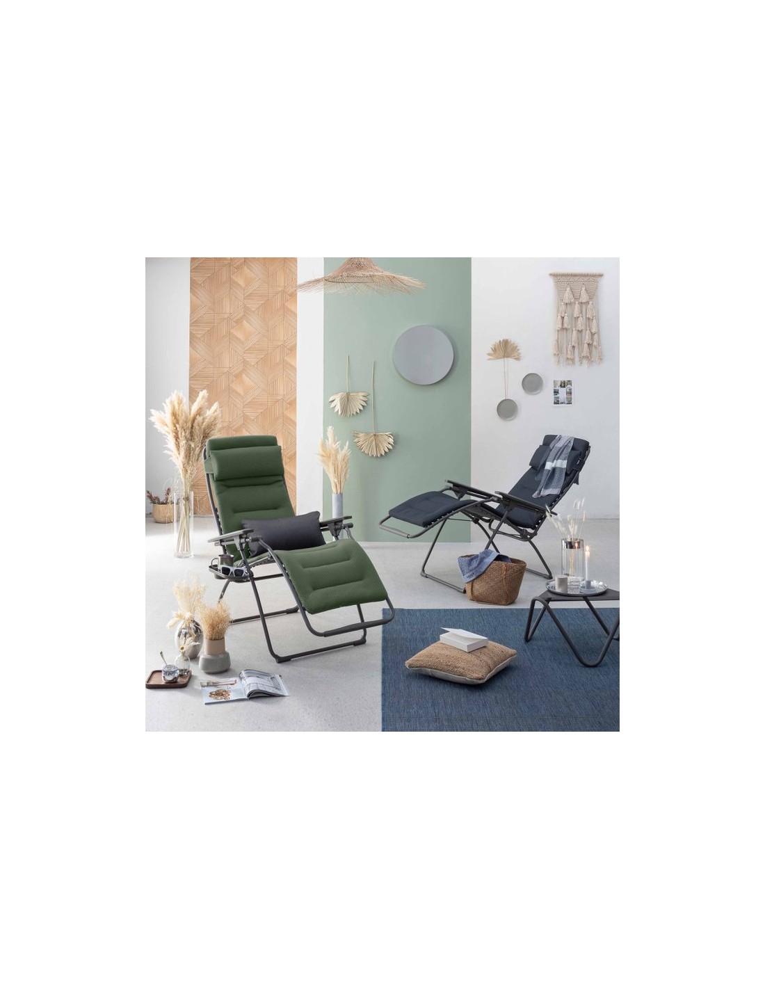 Lafuma Futura BeComfort Fauteuil relax Olive