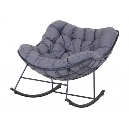 Achat Fauteuil œuf à bascule Rocking Grey/gris - Pro Loisirs