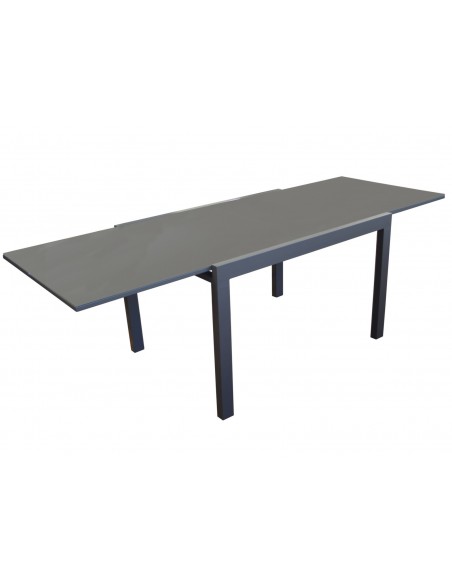 achat Table de jardin Elise extensible - 6 à 8 places - Aluminium graphite