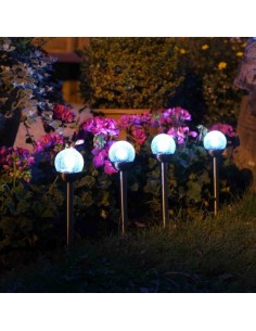 Herefun Lampes Solaires de Jardin, Decoration Jardin Exterieur