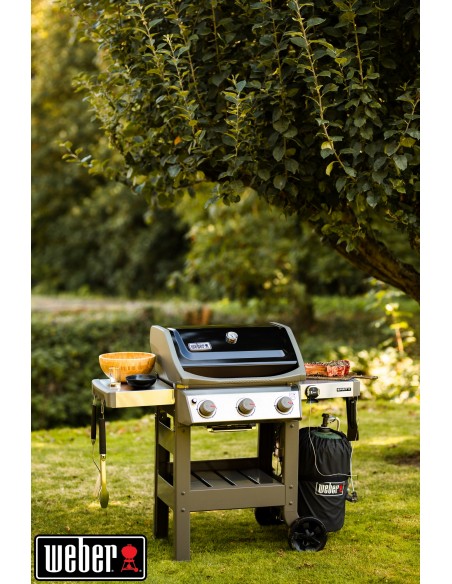 Barbecue à gaz Spirit II E-310 Noir avec plancha - Weber