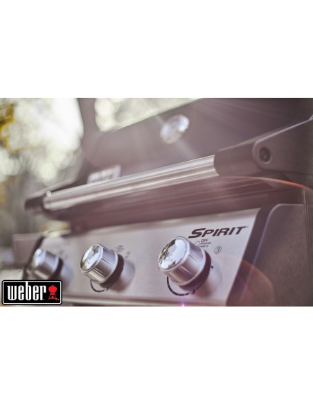 WEBER - Barbecue à gaz Spirit II E-315 noir avec plancha