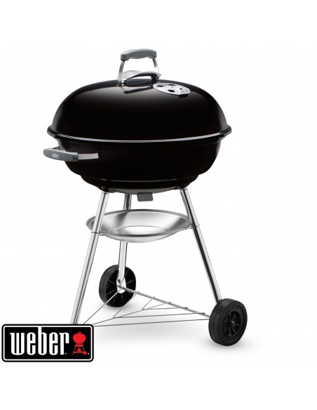 Barbecue charbon Compact Kettle Ø57cm noir - Weber
