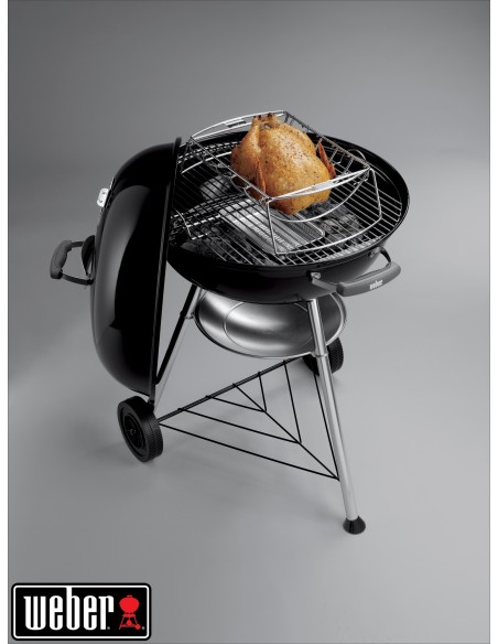 Barbecue charbon Compact Kettle Ø57cm noir - Weber
