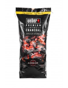 Sac de charbon de bois 10kg dont 1kg gratuit - Weber