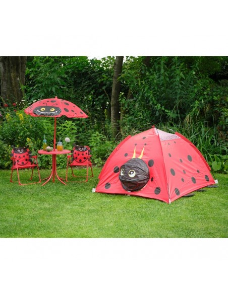 Ensemble repas enfant COCCINELLE rouge