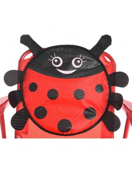 Ensemble repas enfant COCCINELLE rouge