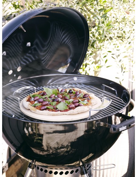 Pelle à pizza pour barbecue, pelle à pizza en acier inoxydable avec poignée  ergonomique et grand disque de 25,4 cm pour cuire des pizzas et des gâteaux  au four. 