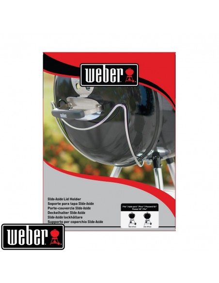 WEBER - Guide-couvercle pour barbecues Weber à charbon Ø 47 et 57 cm
