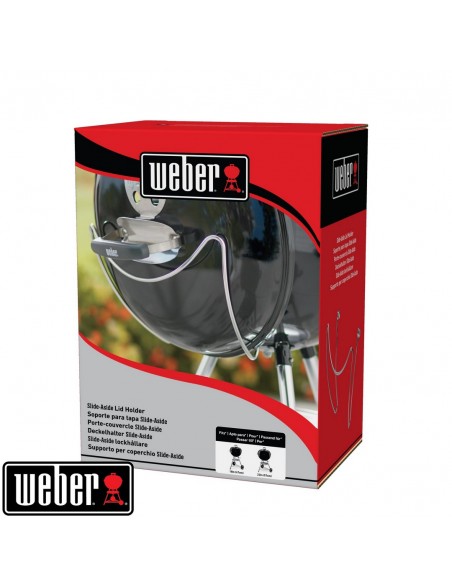 WEBER - Guide-couvercle pour barbecues Weber à charbon Ø 47 et 57 cm