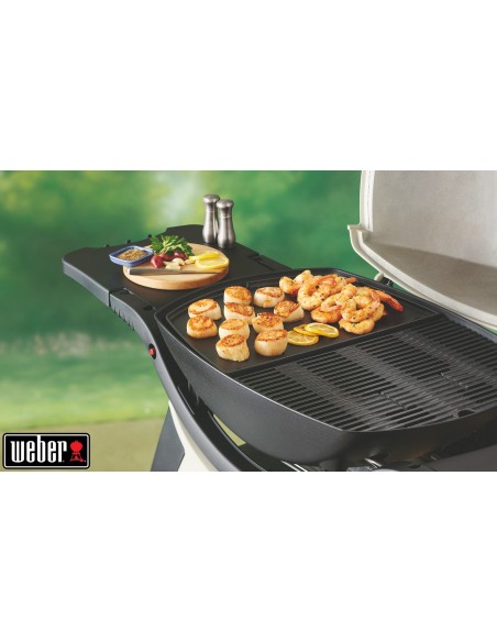 Plancha en fonte d'acier pour barbecue à gaz Q série 300 - Weber