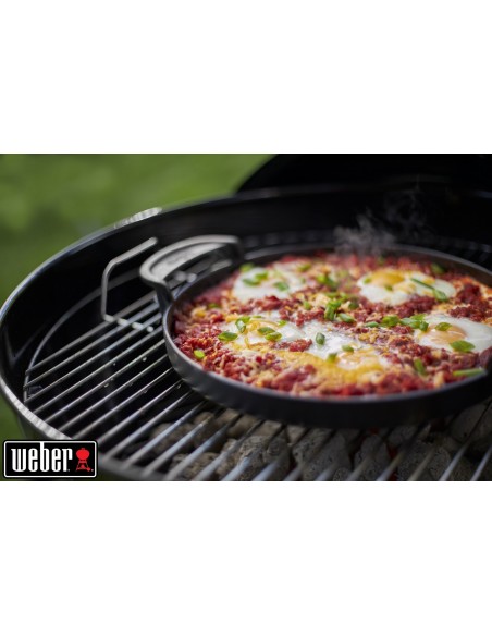 Plancha fonte d'acier pour gourmet BBQ system - Weber