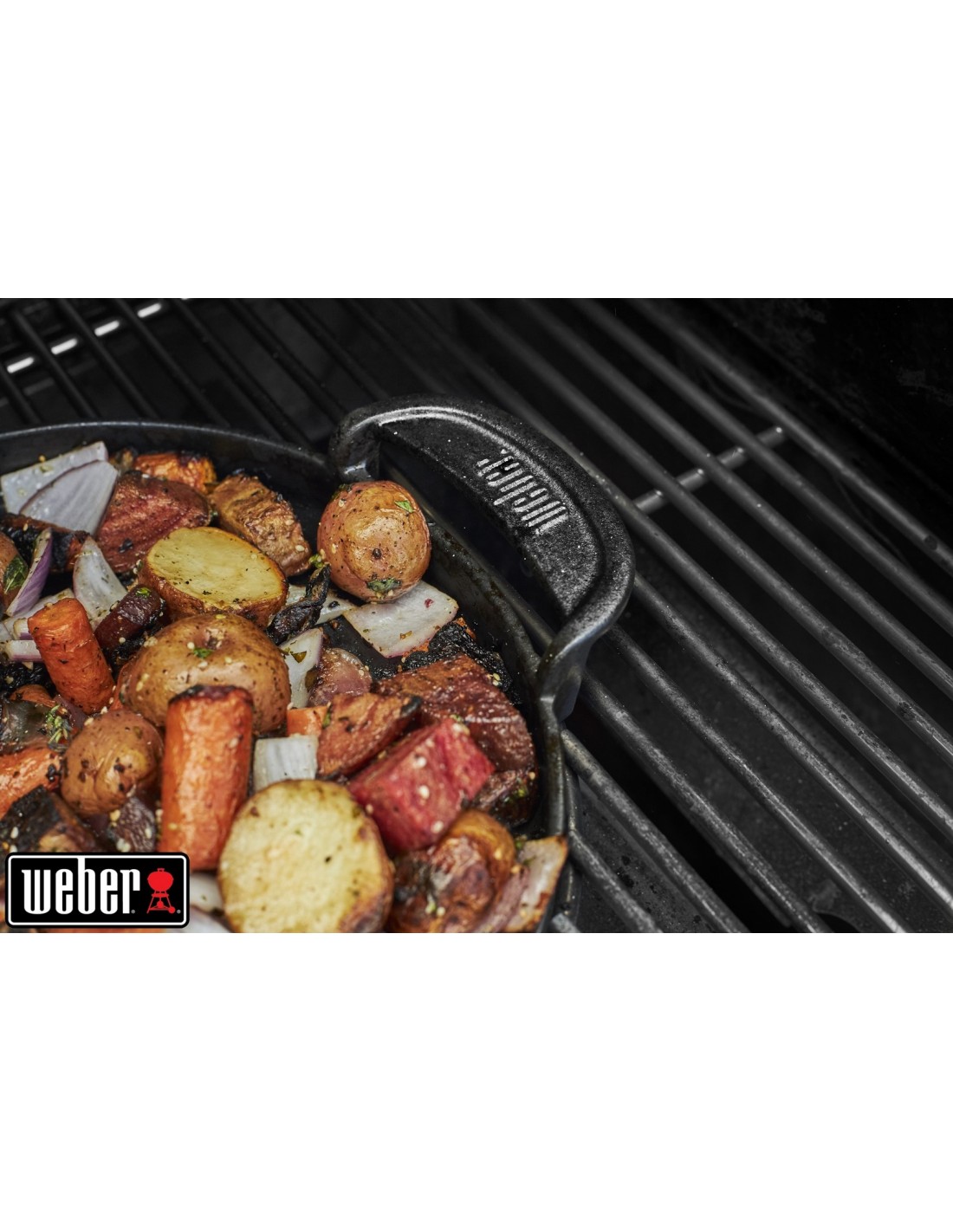 Plancha barbecue Weber Gourmet 30 cm fonte