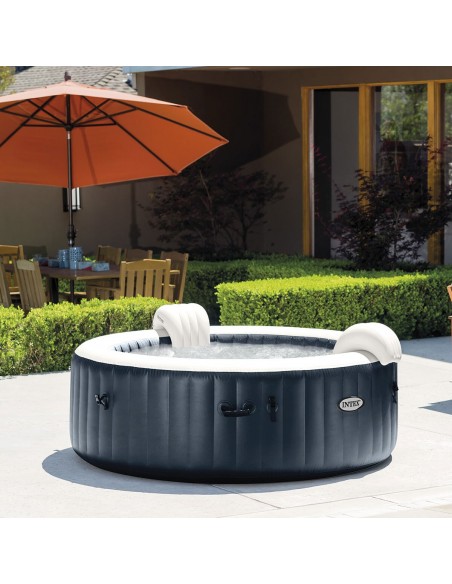 Spa gonflable Rond 4 places - Blue Navy - 196 x 71 cm