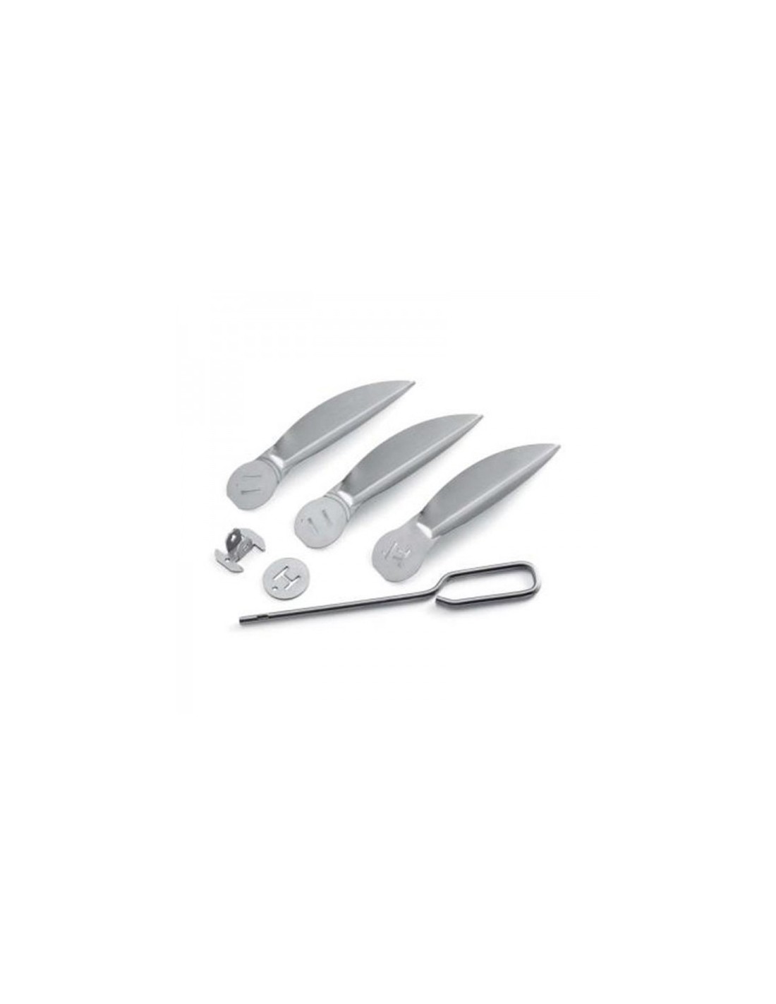 Kit Ailettes Weber One Touch 57cm Inox