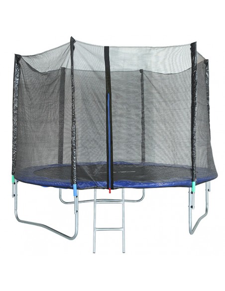 Trampoline de 3.05 m pour enfants 3/16 ans+filet de protection