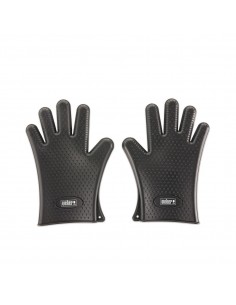 Gants en silicone noir pour cuire au barbecue - Weber