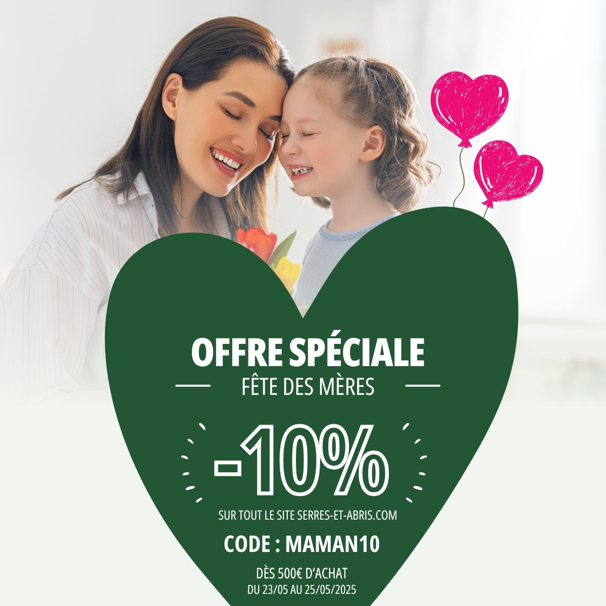 Fête des mère -10% - Mobile